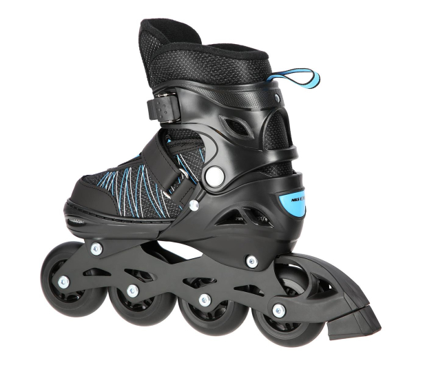 Nils Extreme Łyżworolki Łyżwy 2w1 NH11912 rozm. S 31-34 Czarno-niebieskie - 1121274 - zdjęcie 2
